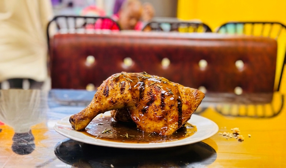 চিকেন রোস্ট - Shokher Hari Restaurant